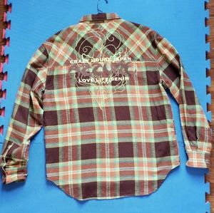 🚨ClosetCleanOut RETRO Azzure Flannel